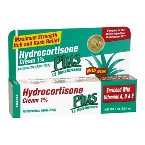Hydrocortisone 1 % Anti-Itch Cream By Taro - 1 Oz